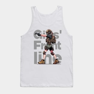 Girls' Frontline Tactical Chic Tee: Where Strength Meets Style Tank Top